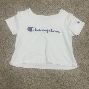 Champion, Small, White and Blue